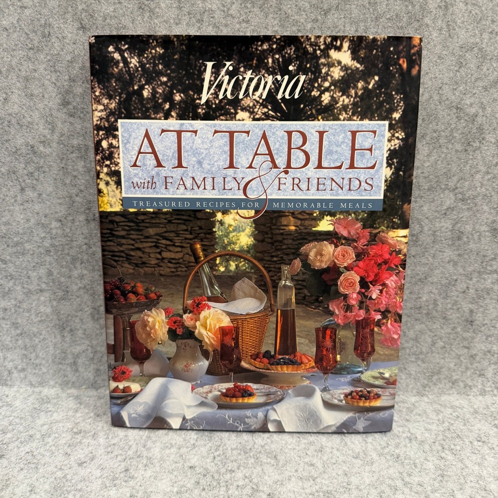 Victoria‎ at Table With Family & Friends, Cookbook, Hardcover